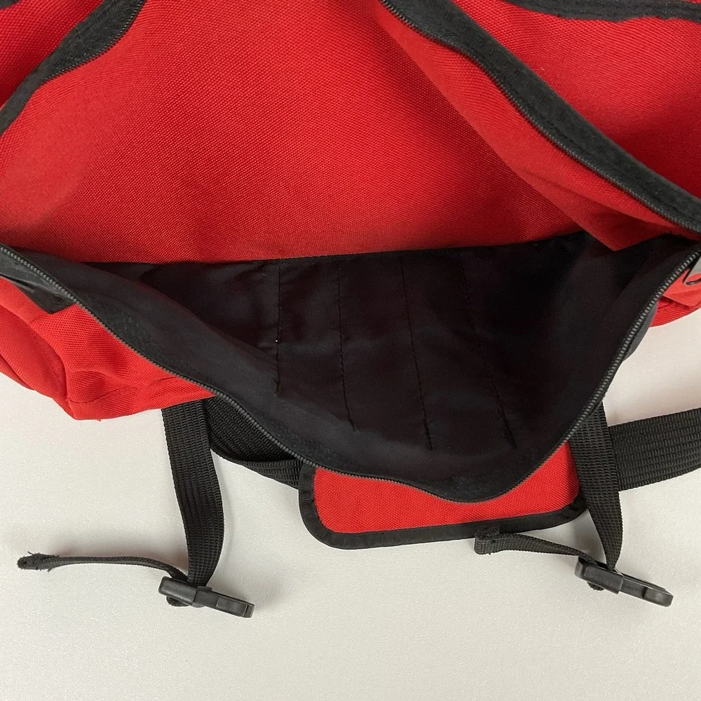 GH Bass Co Orange Messenger Bag Laptop Shoulder‎ Crossbody Work Travel Bag